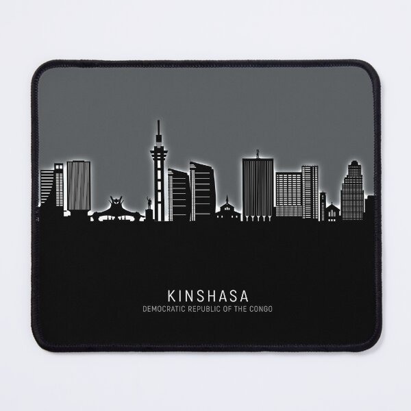 Item preview, Kinshasa Democratic Republic of the Congo Skyline designed and sold by ArtPrints.
