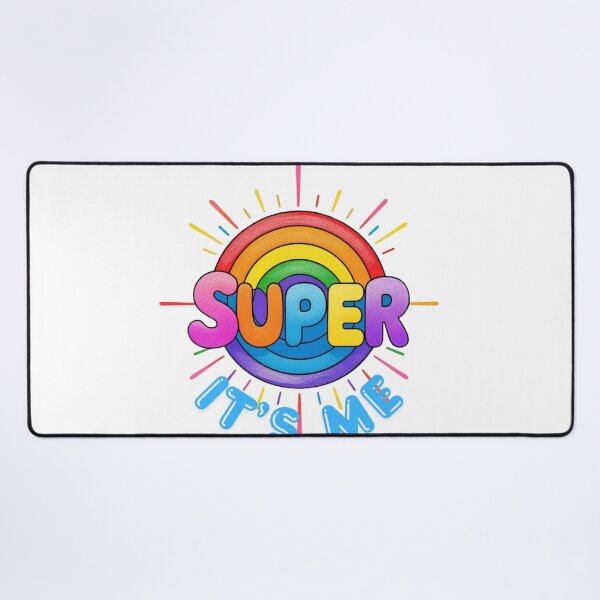 Item preview, Super Rainbow Retro Typography Shirt / Color Splash Tees designed and sold by Azazel77.