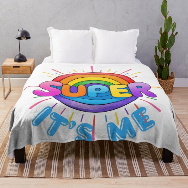 Item preview, Super Rainbow Retro Typography Shirt / Color Splash Tees designed and sold by Azazel77.