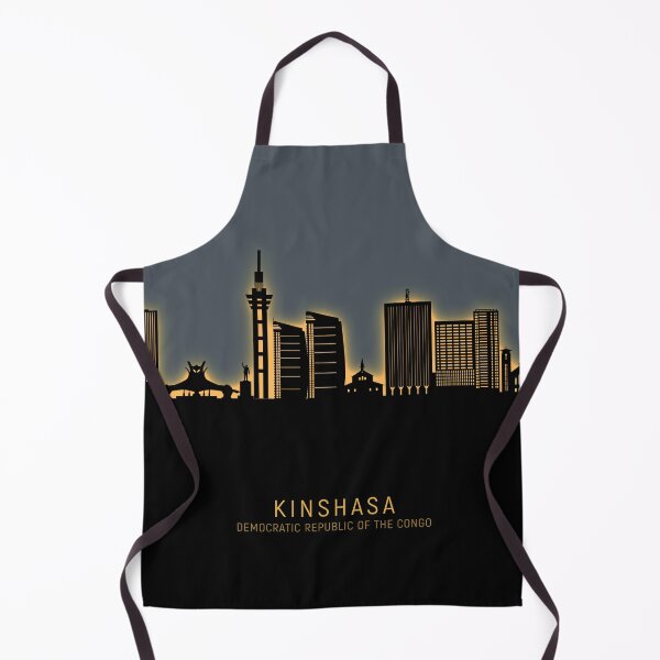 Item preview, Kinshasa Democratic Republic of the Congo Skyline designed and sold by ArtPrints.