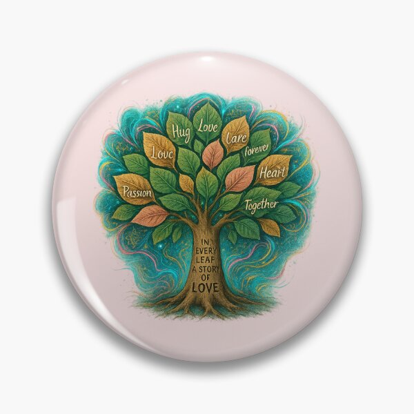 Item preview, Tree of Love – Inspirational Quote Art designed and sold by alizo74.