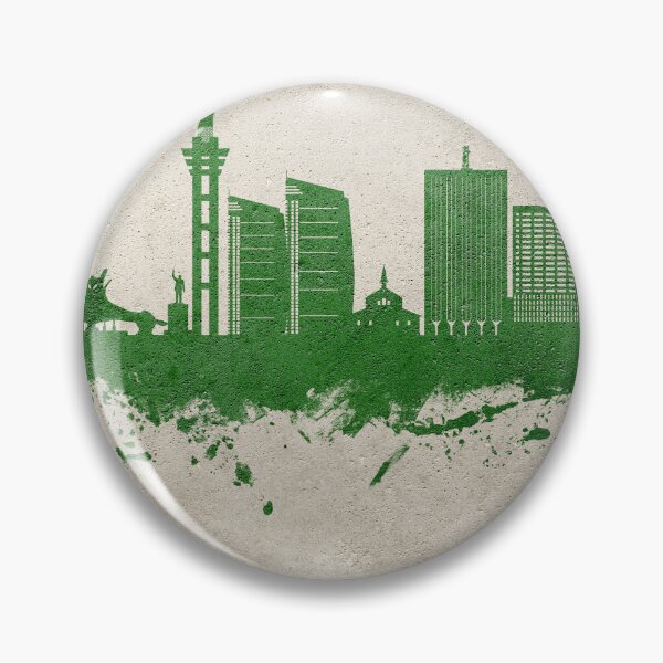 Item preview, Kinshasa Democratic Republic of the Congo Skyline designed and sold by ArtPrints.