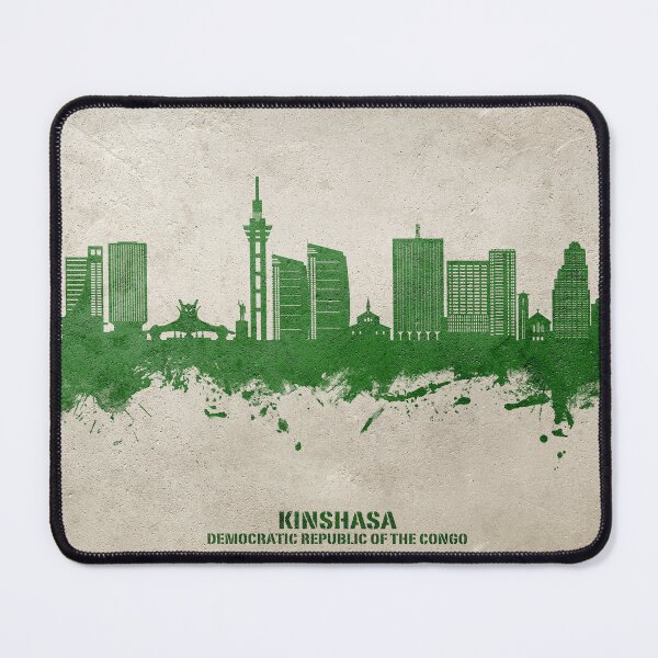 Item preview, Kinshasa Democratic Republic of the Congo Skyline designed and sold by ArtPrints.