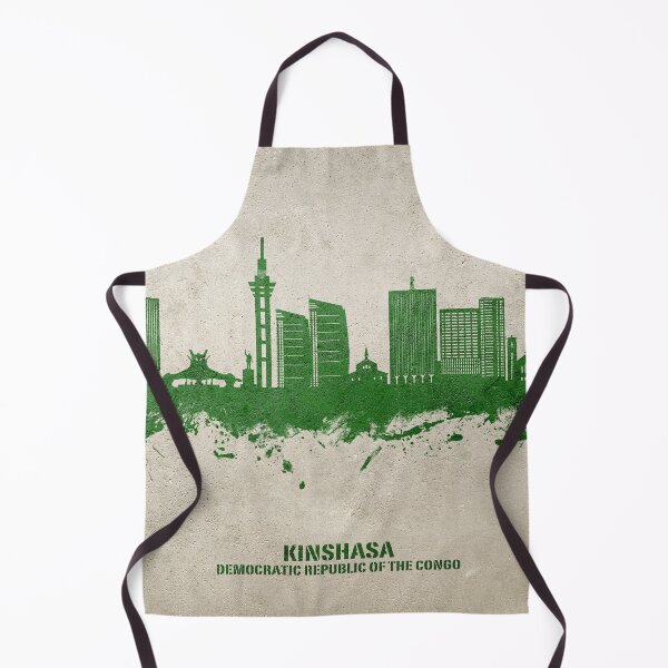 Item preview, Kinshasa Democratic Republic of the Congo Skyline designed and sold by ArtPrints.