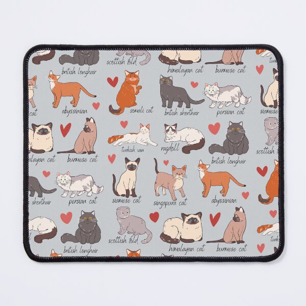 Item preview, Cute Cat Breeds designed and sold by AnulaArt.