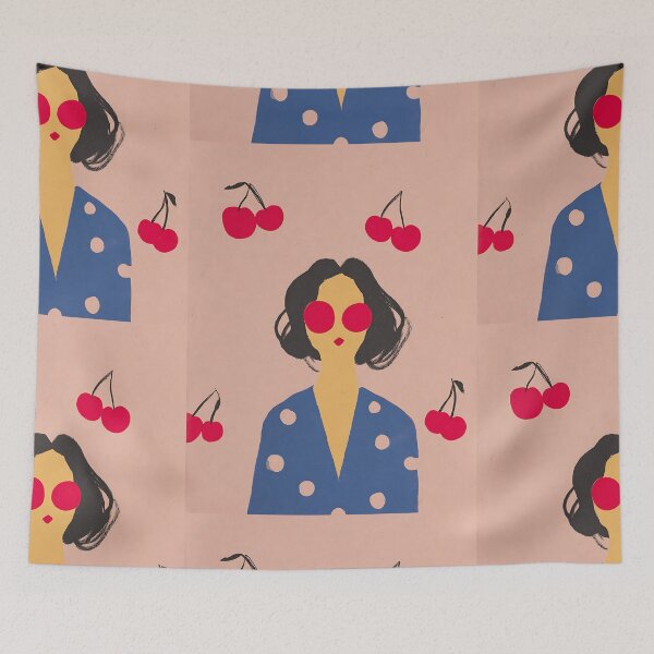 Item preview, Sweet Cherry Girl designed and sold by bapupa.
