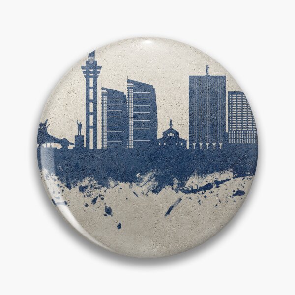 Item preview, Kinshasa Democratic Republic of the Congo Skyline designed and sold by ArtPrints.
