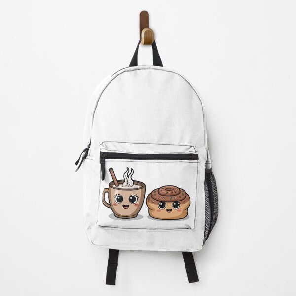 Item preview, kawaii Coffee and cinnamon roll designed and sold by jkrphoto.