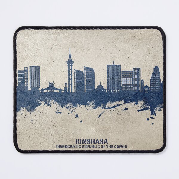 Item preview, Kinshasa Democratic Republic of the Congo Skyline designed and sold by ArtPrints.