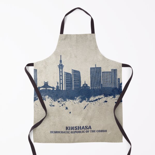 Item preview, Kinshasa Democratic Republic of the Congo Skyline designed and sold by ArtPrints.