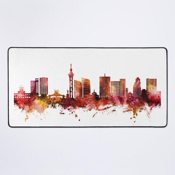 Item preview, Kinshasa Democratic Republic of the Congo Skyline designed and sold by ArtPrints.