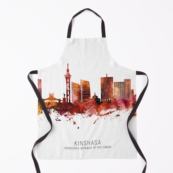 Item preview, Kinshasa Democratic Republic of the Congo Skyline designed and sold by ArtPrints.