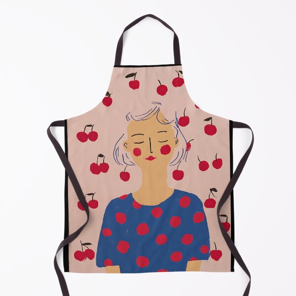 Item preview, Retro Cherry Girl designed and sold by bapupa.