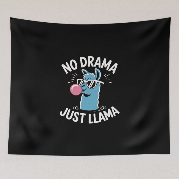 Item preview, No Drama Just Llama designed and sold by jkrphoto.