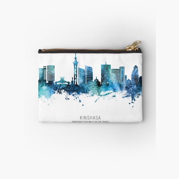 Item preview, Kinshasa Democratic Republic of the Congo Skyline designed and sold by ArtPrints.