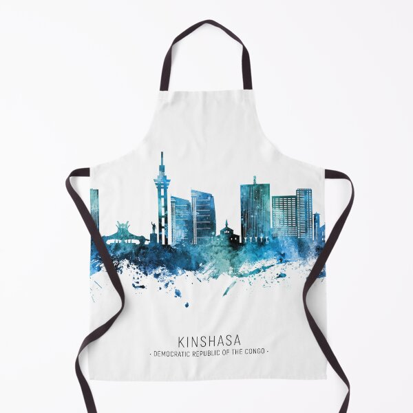Item preview, Kinshasa Democratic Republic of the Congo Skyline designed and sold by ArtPrints.