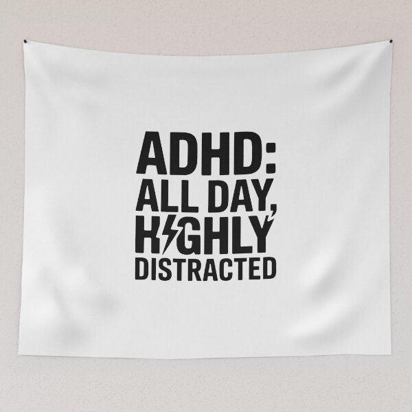 Item preview, ADHD All Day Highly Distracted designed and sold by jkrphoto.