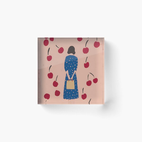 Item preview, Playful Cherry Girl designed and sold by bapupa.