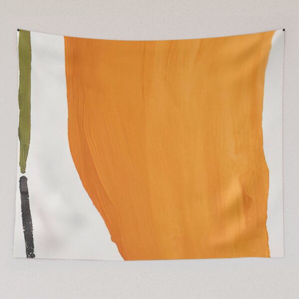 Item preview, Orange Downpour - 1970 By Helen Frankenthaler designed and sold by LOIKAMT.