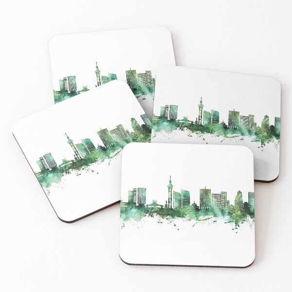 Item preview, Kinshasa Democratic Republic of the Congo Skyline designed and sold by ArtPrints.