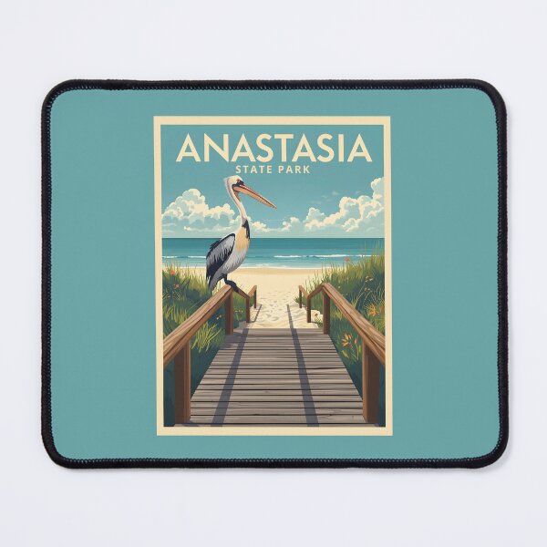 Item preview, Anastasia State Park - Florida designed and sold by GoodOldVintage.
