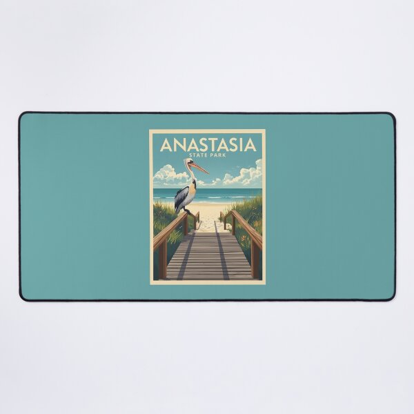 Item preview, Anastasia State Park - Florida  designed and sold by GoodOldVintage.