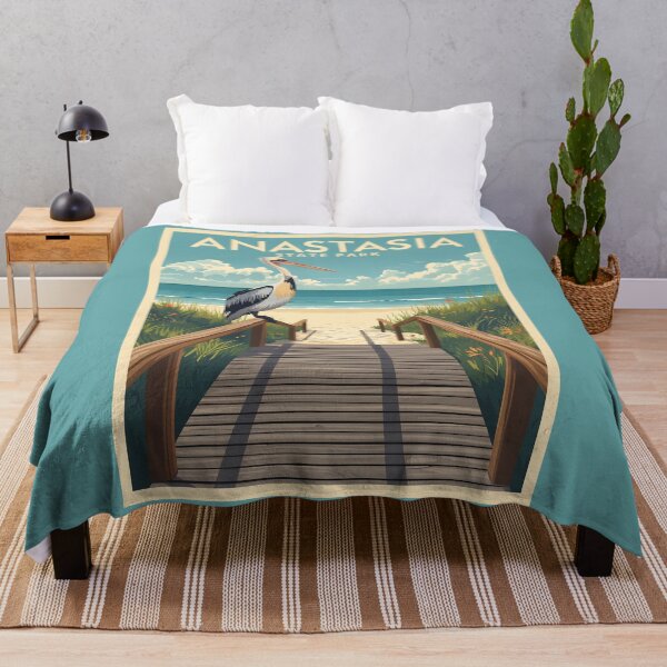 Item preview, Anastasia State Park - Florida  designed and sold by GoodOldVintage.