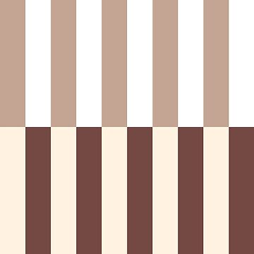 Artwork thumbnail, Neutral, Brown, Grid, Check, Rectangles by OneThreeSix