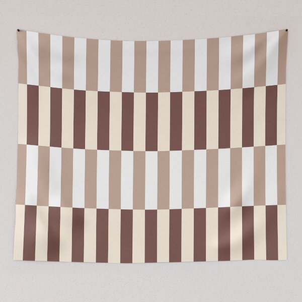 Item preview, Neutral, Brown, Grid, Check, Rectangles  designed and sold by OneThreeSix.