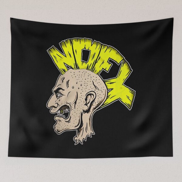 Item preview, Punk Man With Mohawk Typography designed and sold by ShadeFall.