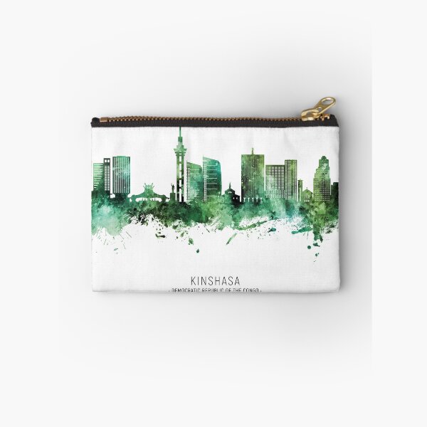 Item preview, Kinshasa Democratic Republic of the Congo Skyline designed and sold by ArtPrints.