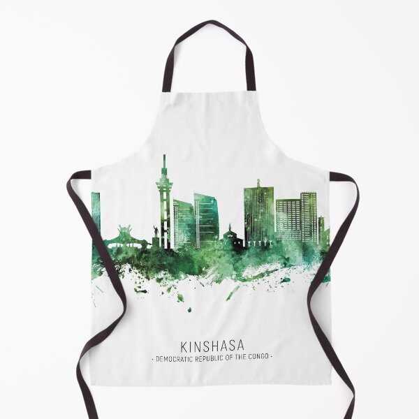 Item preview, Kinshasa Democratic Republic of the Congo Skyline designed and sold by ArtPrints.