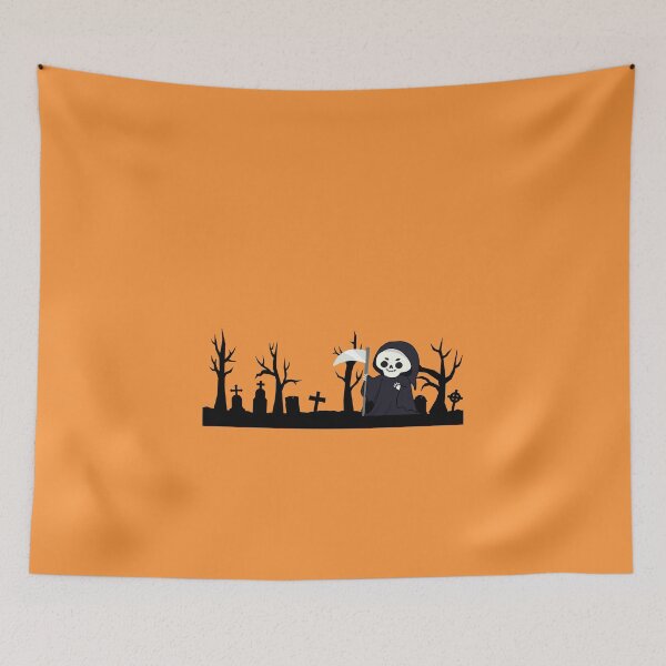 Item preview, Halloween - Grim reaper in graveyard  designed and sold by ProjectLui.