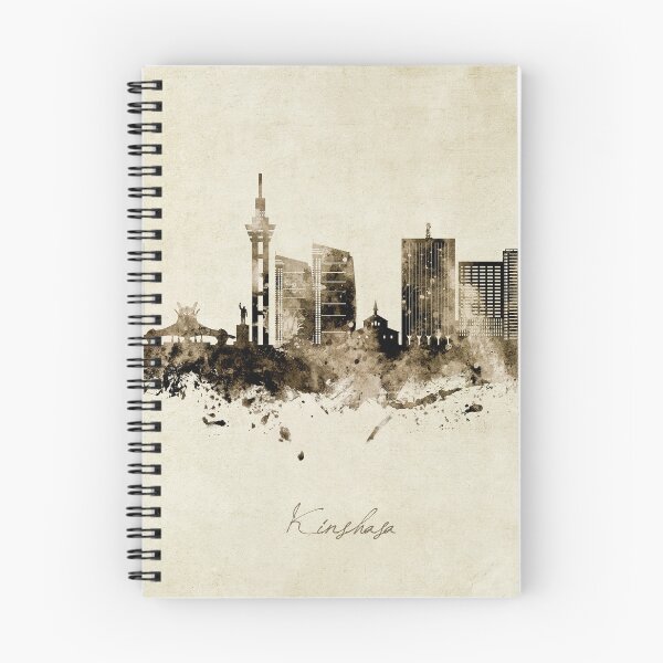 Item preview, Kinshasa Democratic Republic of the Congo Skyline designed and sold by ArtPrints.