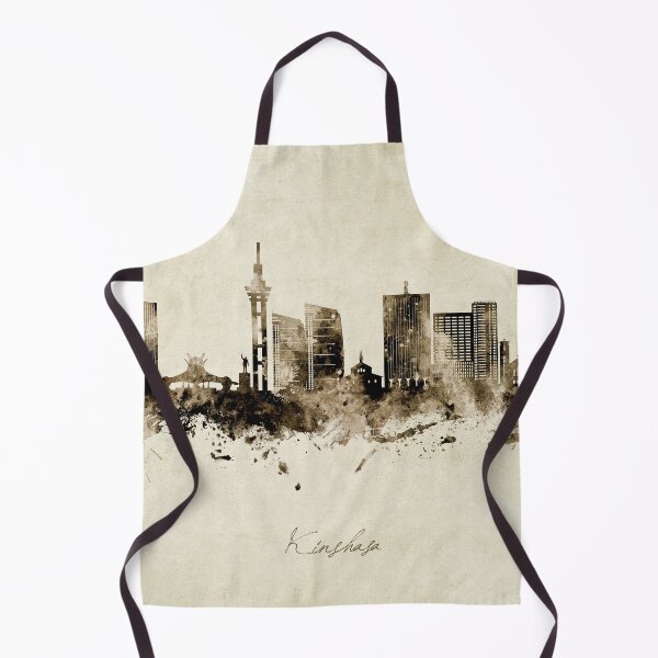 Item preview, Kinshasa Democratic Republic of the Congo Skyline designed and sold by ArtPrints.