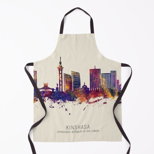 Item preview, Kinshasa Democratic Republic of the Congo Skyline designed and sold by ArtPrints.