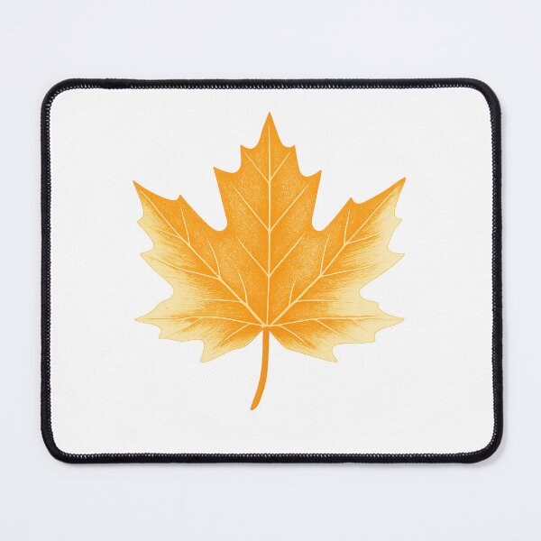 Item preview, Glowing Maple Leaf Art – Modern Nature-Inspired Design designed and sold by thesmilngnature.