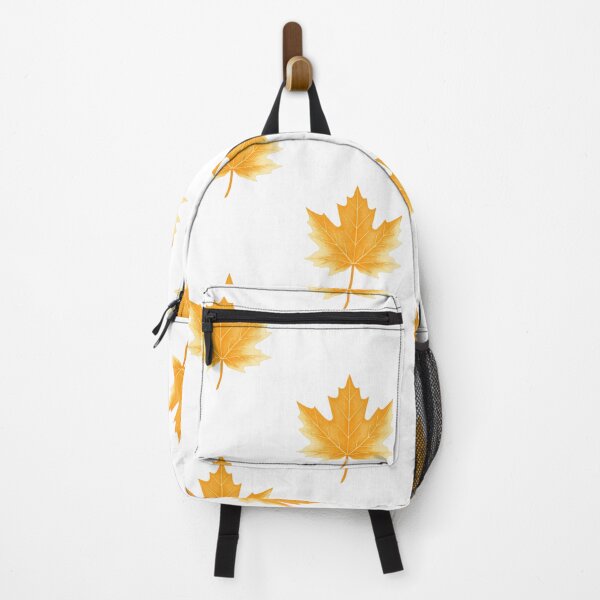 Item preview, Glowing Maple Leaf Art – Modern Nature-Inspired Design designed and sold by thesmilngnature.