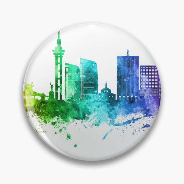 Item preview, Kinshasa Democratic Republic of the Congo Skyline designed and sold by ArtPrints.