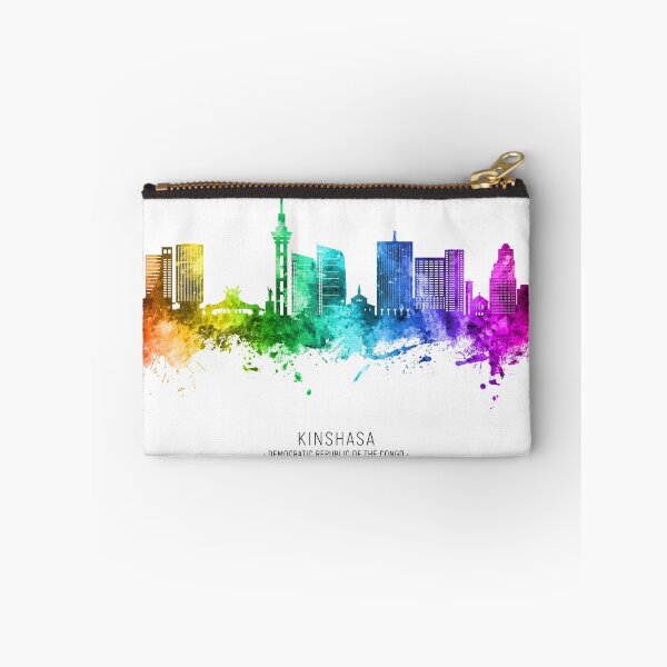 Item preview, Kinshasa Democratic Republic of the Congo Skyline designed and sold by ArtPrints.