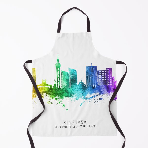 Item preview, Kinshasa Democratic Republic of the Congo Skyline designed and sold by ArtPrints.