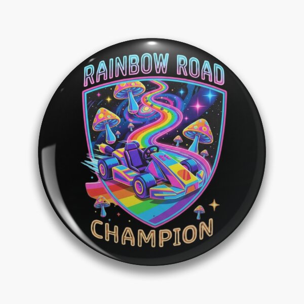 Artikelvorschau, Rainbow Road Champion 80er Babys 2 entworfen und verkauft von peterdrawings.