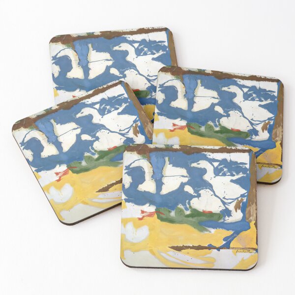 Item preview, Swan Lake #2 - 1961 By Helen Frankenthaler designed and sold by LOIKAMT.