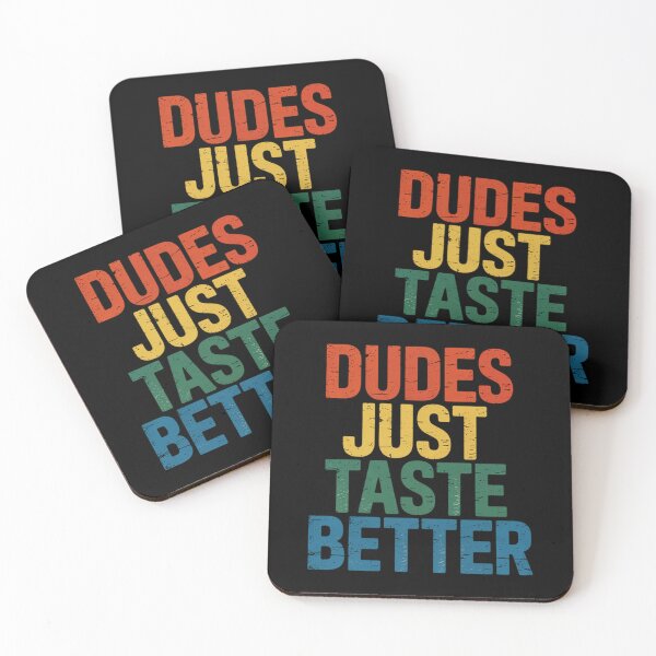 Item preview, Gay Dudes Just Taste Better Rainbow Pride Flag Lgbtq  designed and sold by SlogariArt.