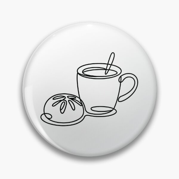 Item preview, Minimalist Coffee and Cinnamon Roll designed and sold by jkrphoto.