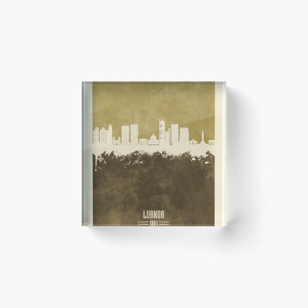 Item preview, Luanda Angola Skyline designed and sold by ArtPrints.