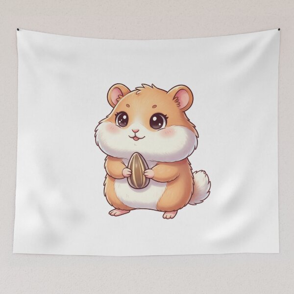 Item preview, Cute Kawaii Hamster designed and sold by ToonyTeez.