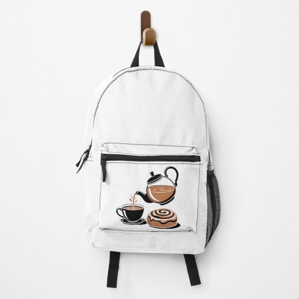 Item preview, Tea Pouring with Cinnamon Roll designed and sold by jkrphoto.