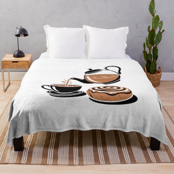 Item preview, Tea Pouring with Cinnamon Roll designed and sold by jkrphoto.