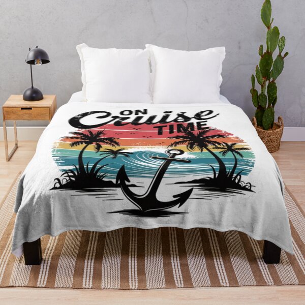 Item preview, On Cruise Time Coconut Tree Summer Vacation designed and sold by SlogariArt.
